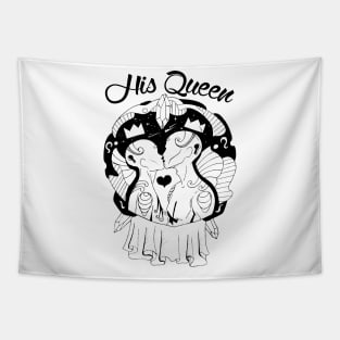 Lovers Kiss - His Queen Tapestry