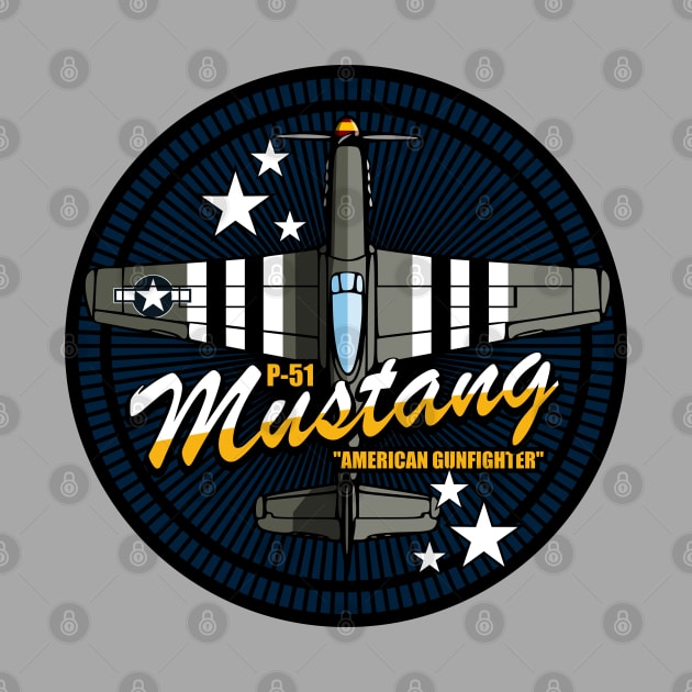 WW2 P-51 Mustang Patch by TCP