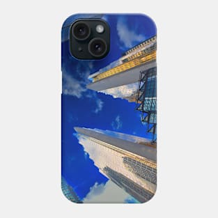 Wellington and Bay, Toronto Phone Case