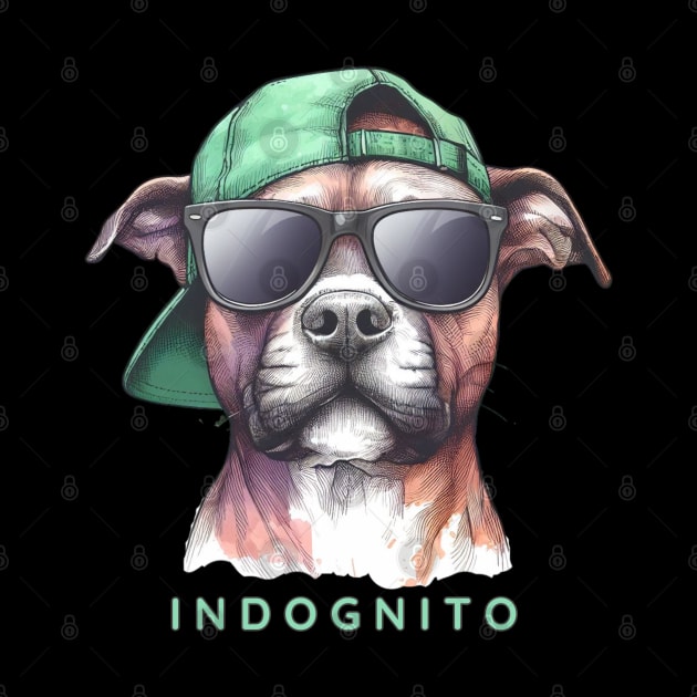 Pit Bull Terrier Indognito by ZogDog Pro