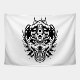 Loud Growl Tapestry