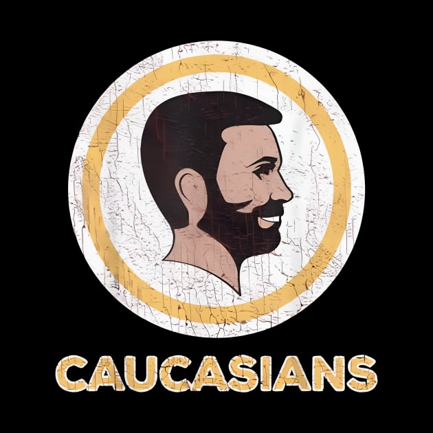 Washington Caucasians Redskins by YASSIN DESIGNER