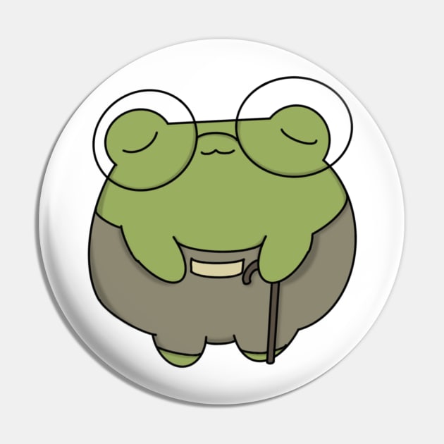 Poppa Froggy Pin by PrincessFroggy Designs