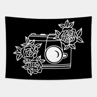 Floral Camera Tapestry