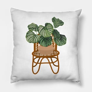 Calathea Plant 3 Pillow