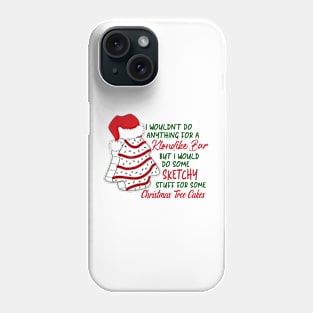 Christmas Tree Cakes Phone Case