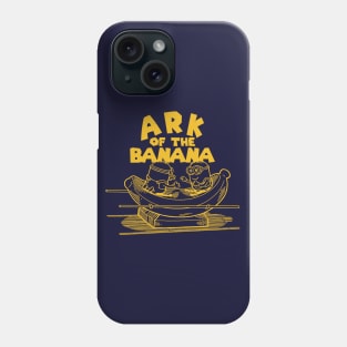 Ark of the Banana Funny Religious Biblical Cartoon Phone Case