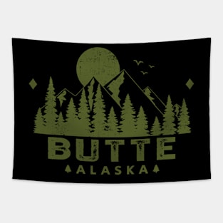 Butte Alaska Mountain Souvenir Tapestry