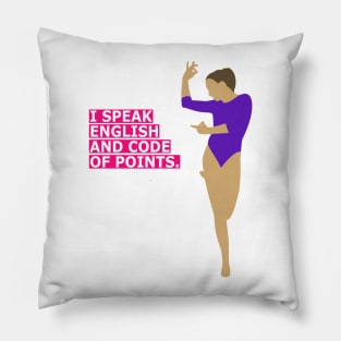 Gymcastic Design Winner - Bilingual Pillow