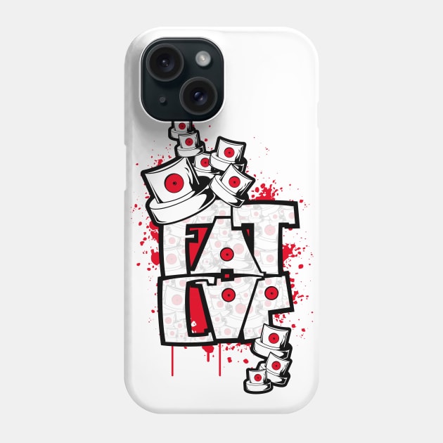 Fat cap Phone Case by manuvila