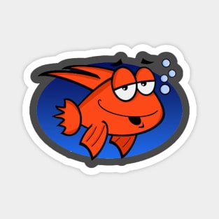 Funny Fish Magnet