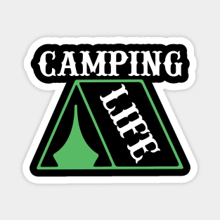 Camping Life T Shirt For Women Men Magnet