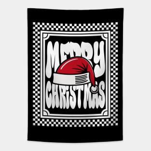 Merry Christmas Santa Hat Tapestry