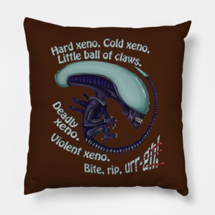 Hard Xeno, Cold Xeno Pillow