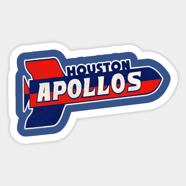 Defunct Houston Aeros Hockey Team - Hockey - Sticker