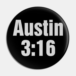 Stone Cold Steve Austin 316 Pin