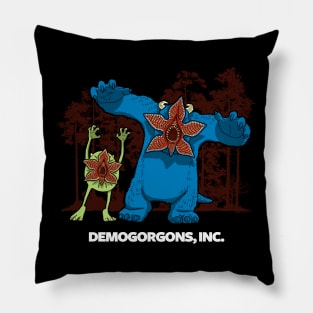 Funny Cartoon Cute Monsters Mashup Pillow