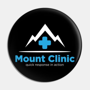 mount clinic service simple modern for medical service on the mount Pin