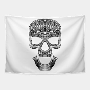 Halloween Big Skull Tapestry