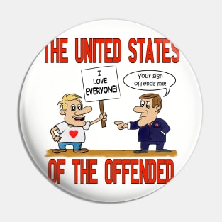 The United States of the Offended Pin