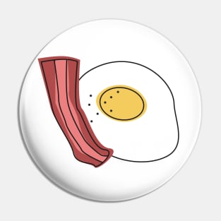 Egg and Bacon Breakfast - Good Vibes in the morning Pin