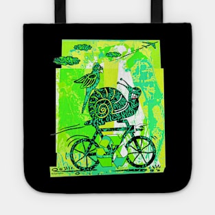 Earth Day Recycling Snail 2 Tote