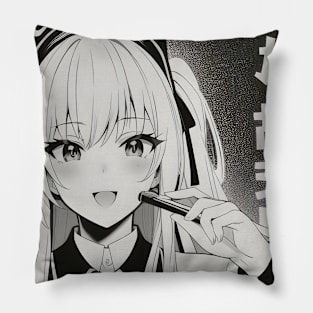 Japan Otaku Merch Aesthetic Kawaii Cute Anime Girl Manga Pillow