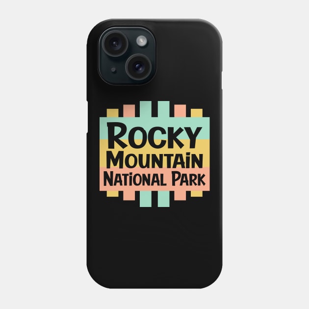 Rocky Mountain National Park Phone Case by colorsplash