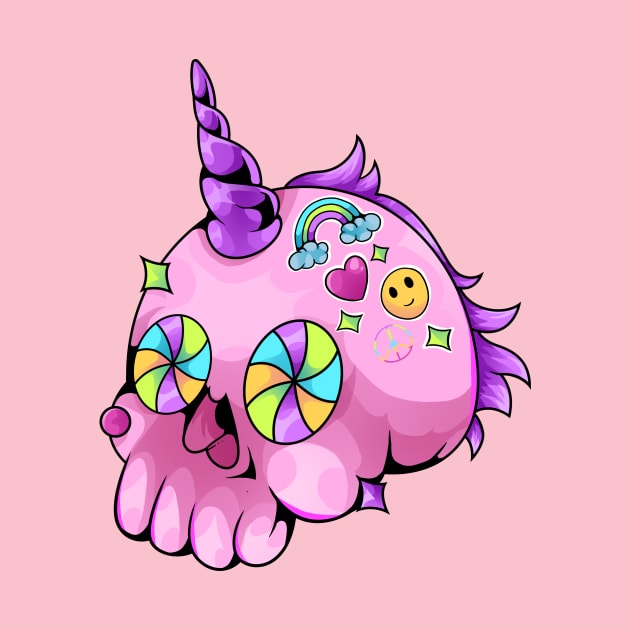 unicorn skull by Harsimran_sain