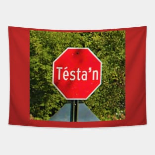 The Cultural Historian: Dr. RGST Mohawk Stop Sign Tapestry