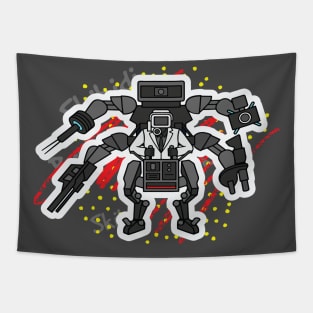 Camera Mech - Skibidi Toilet Tapestry