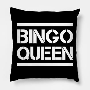 Bingo Queen Bingo Pillow