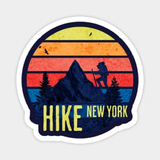 Hike new york Magnet