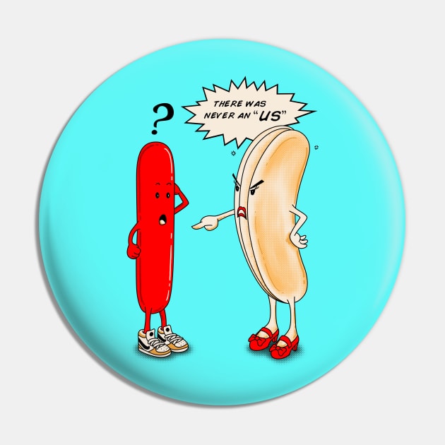 SAUSAGE & BUNS L.Q. Pin by ALFBOCREATIVE