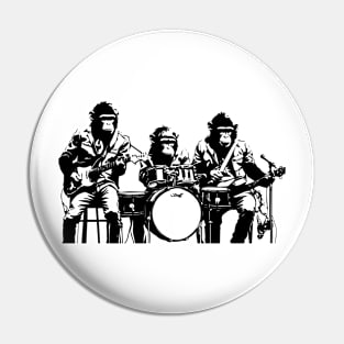 monkeys rock band Pin