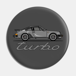 Grey 911 Turbo Pin