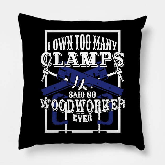 Funny Woodworking Woodworker Gift Pillow by Dolde08