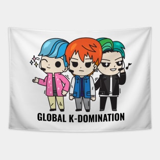 Global K-Domination Tapestry