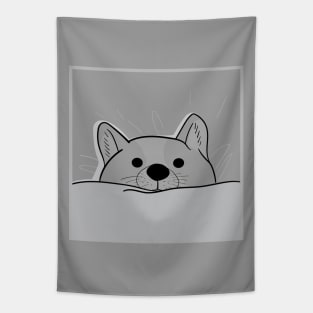 Cute Puppy Aesthetic Design Tapestry