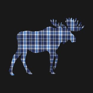 Plaid moose T-Shirt