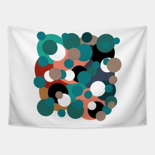 Pop Art Circles Tapestry