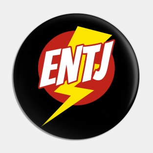 ENTJ Superhero Pin