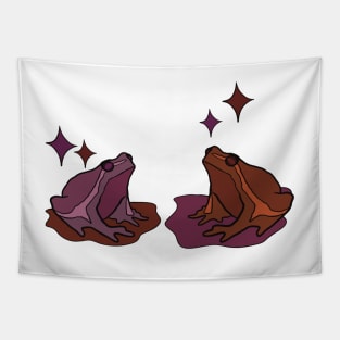 Frog date Tapestry