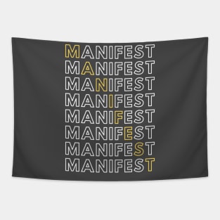 Manifest Mantra Tapestry
