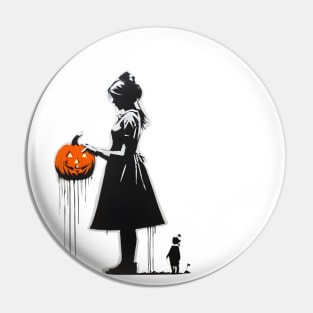 Halloween Sister Pin