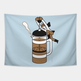 Coffee Press Tapestry