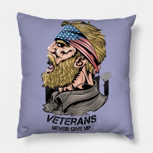 Veterans don't give up Pillow