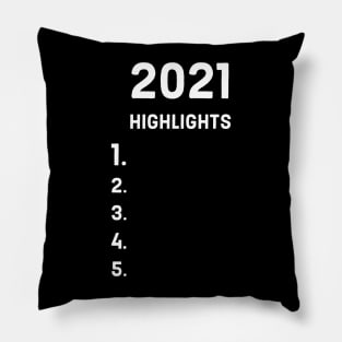 2021 Highlights Pillow