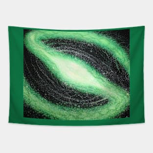 Green galaxy Tapestry