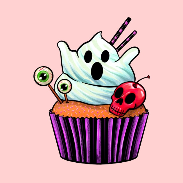 Boo cake by Holly_Pierson_Art